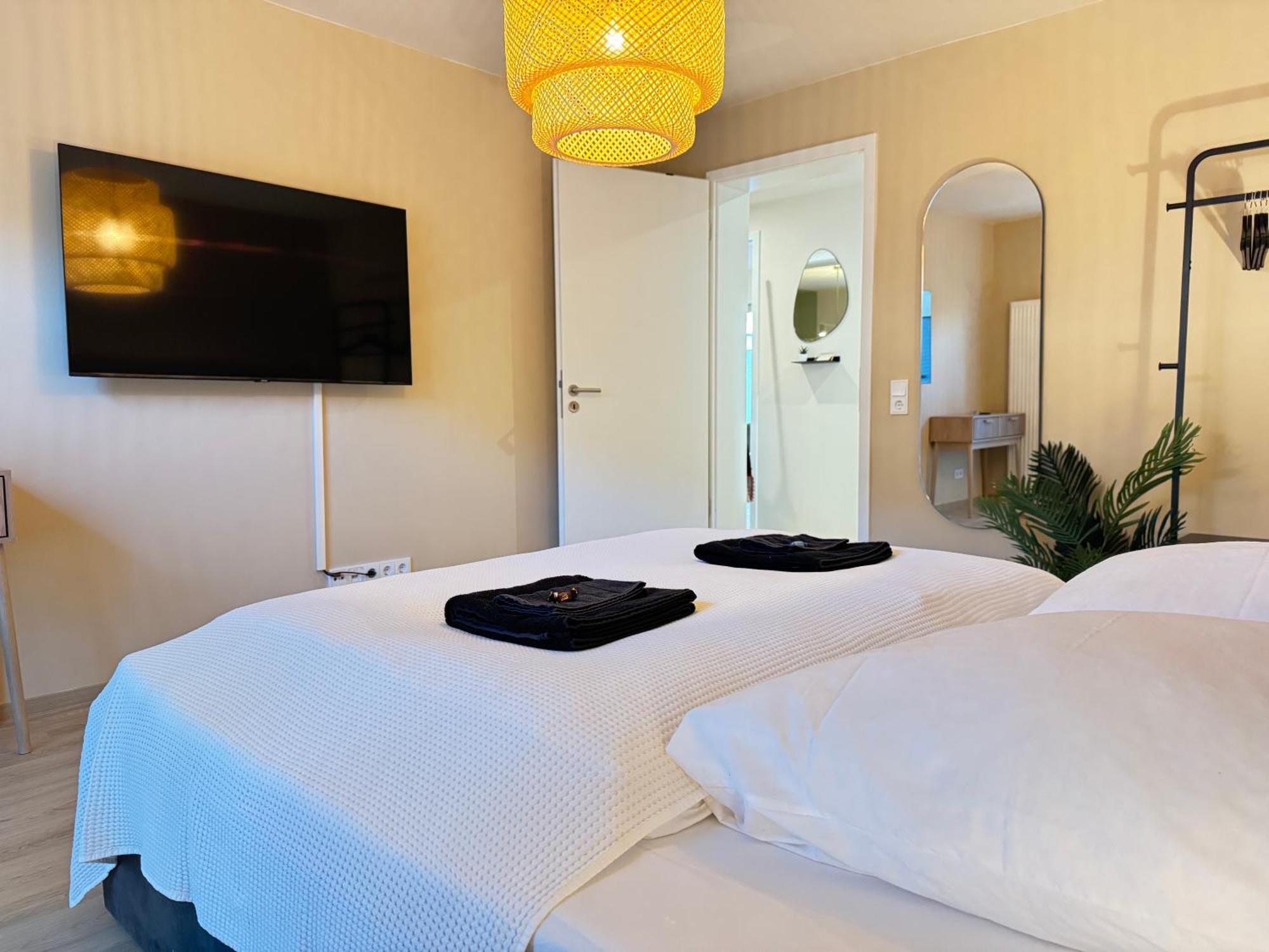 Lightplace • Design • Boxspring • Balkon • 2 Smart Tv •Innenstadt Braunschweig Bagian luar foto